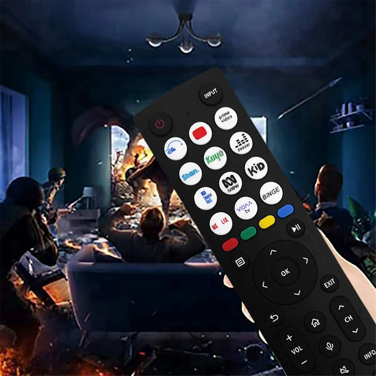 A23K-Ganti Remote Control ERF2R36H untuk Remote Control LED Android Pintar TV HISENSE