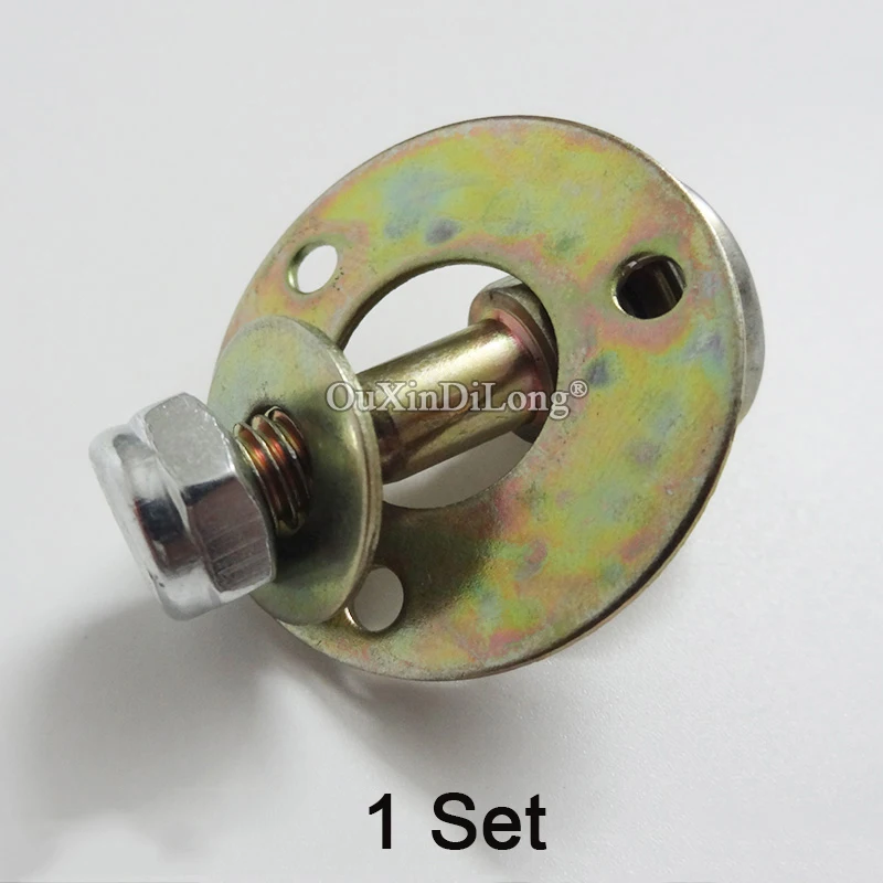 8Sets M8X45/M8X55 Metal Rocking Chair Bearings Connecting Screws Nut and Bolt Sets Smoothly Silent Rocking Chair Repair Parts