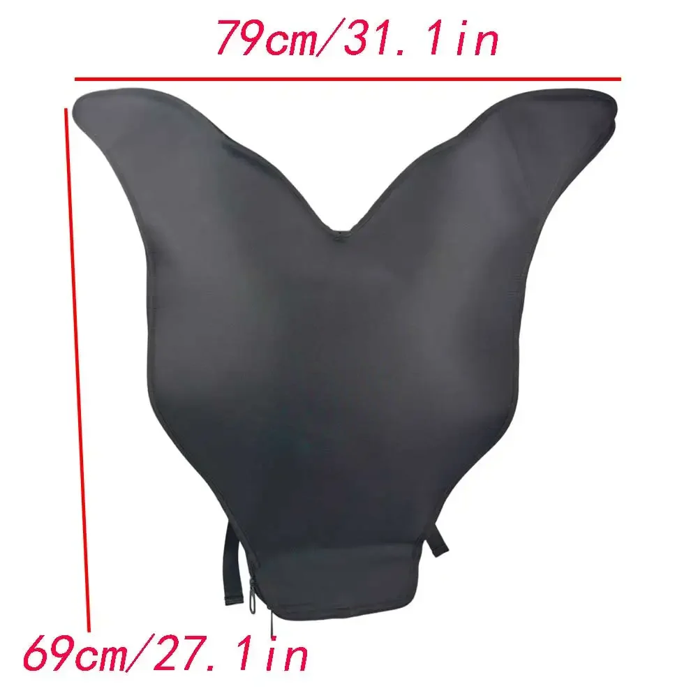 Mermaid Freediving Fin Backpack Reisetasche für Monofin mit Reißverschluss-Innentasche, robuste Organizer-Tasche für Tauchausrüstung – Detail 5