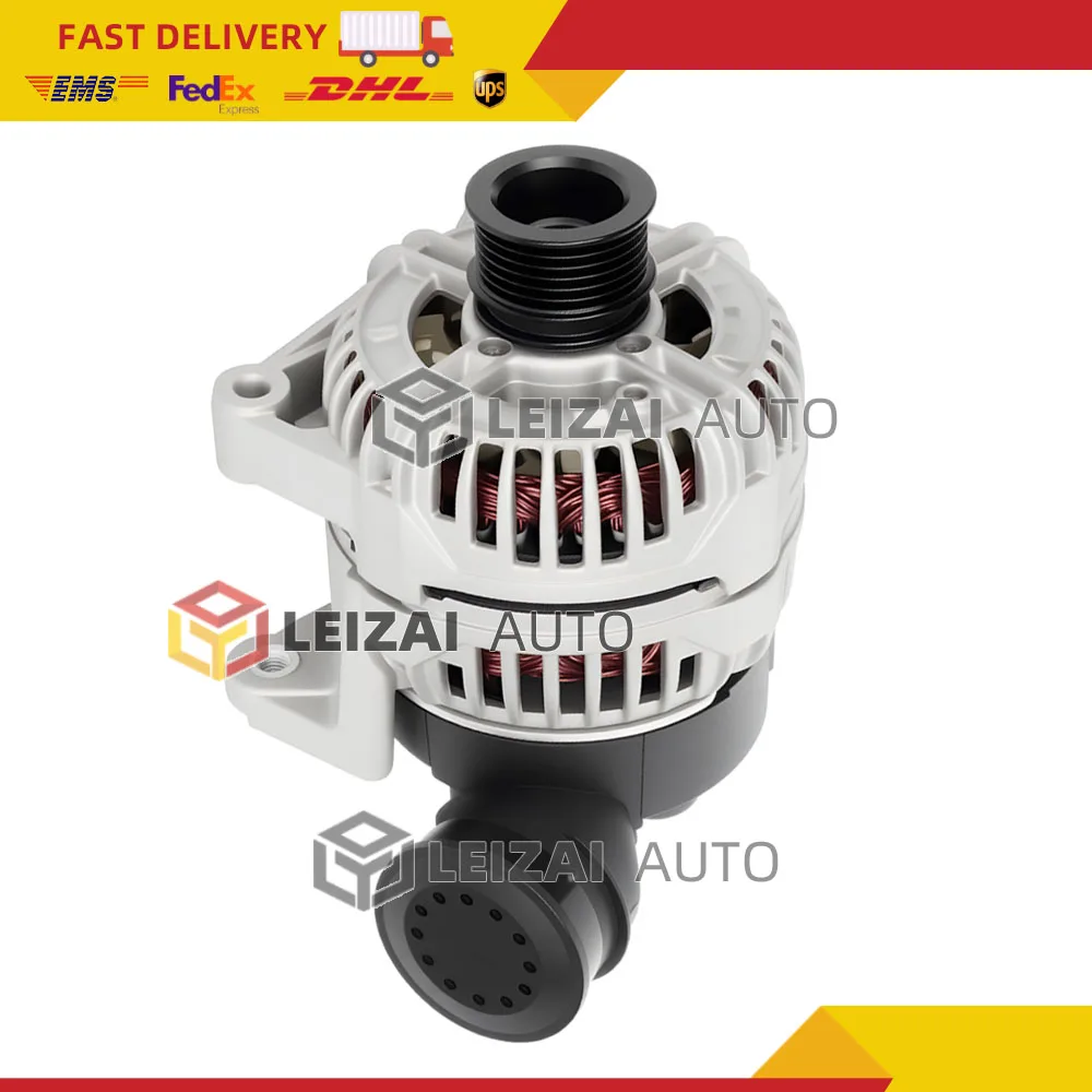 120A CW 12V 6 Groove Alternator For BMW 320 323Ci 530 X5 Z3 2.2/2.5L 3.0L 2001-2006 0123515004, 0123515022, 0124515050
