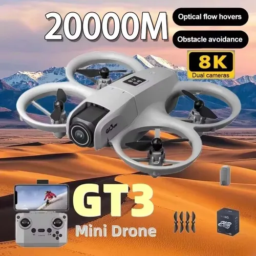 Nuevo GT3 MAX Drone 8K 5G GPS profesional HD fotografía aérea Control remoto avión HD Cámara Dual Quadcopter juguete UAV caliente