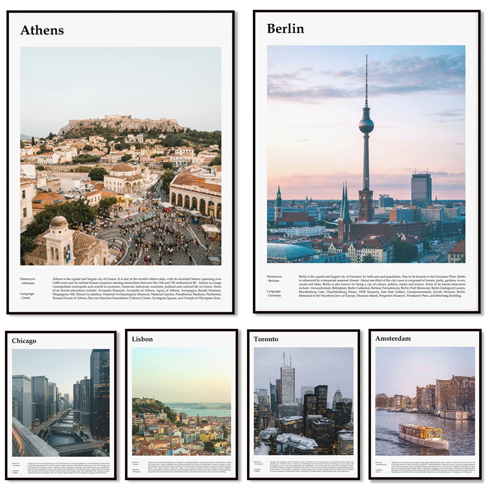 Amsterdam, Tokyo, A…