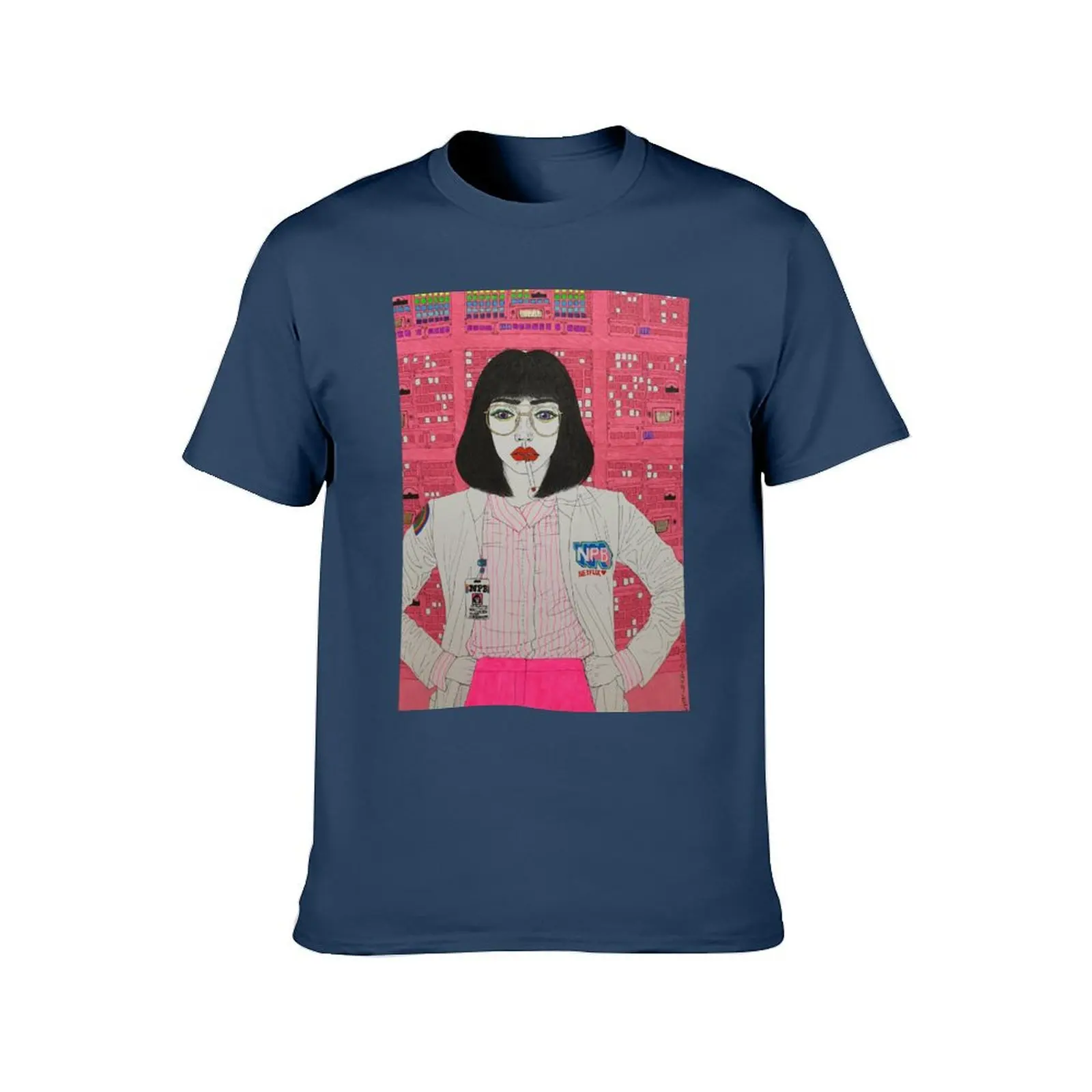 Maniac Dr. Azumi Fujita T-Shirt t shirt man designer black cotton t-shirt plain for man package t shirt man luxury T-Shirt