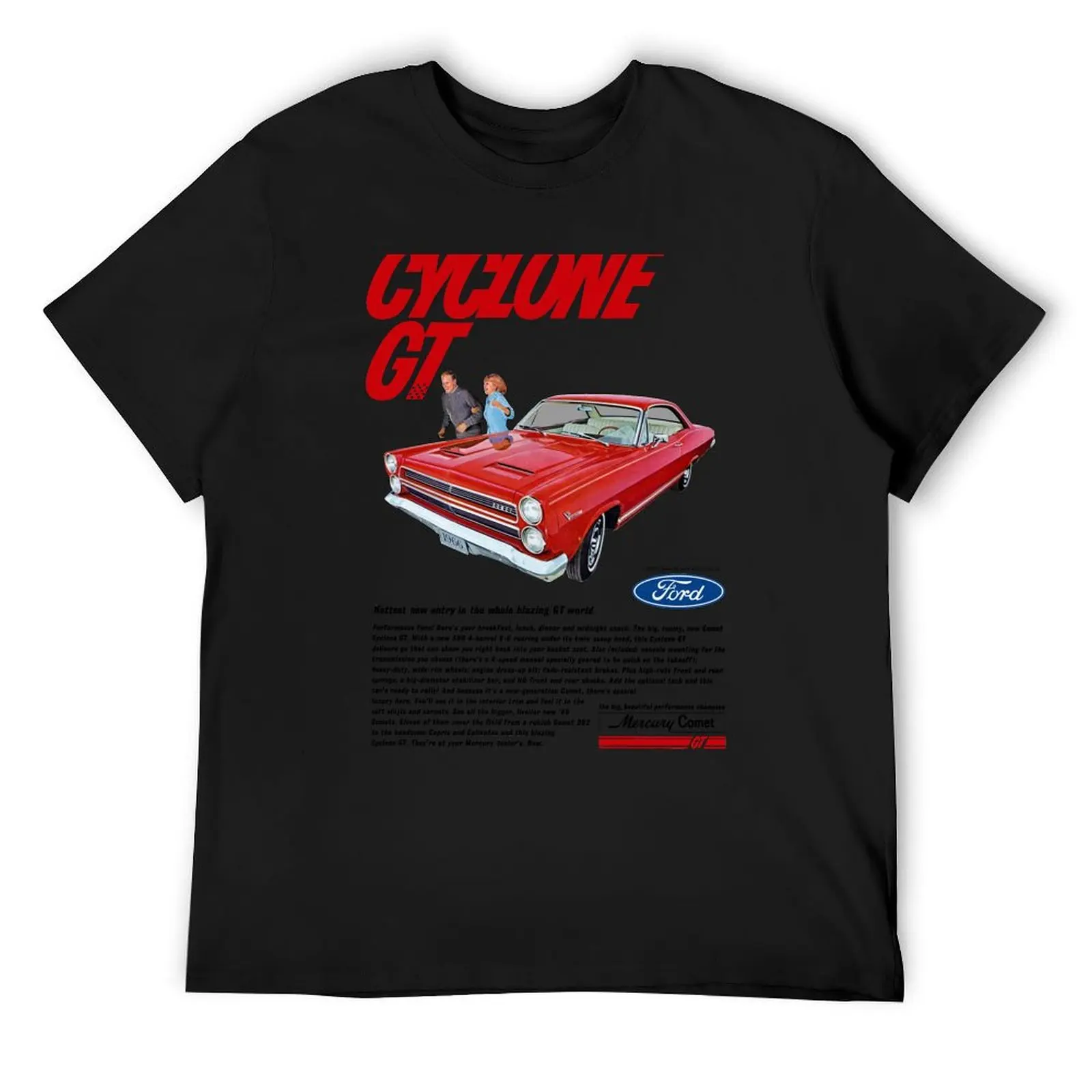 

MERCURY COMET CYCLONE GT T-Shirt man clothes heavyweights anime t shirts for men pack