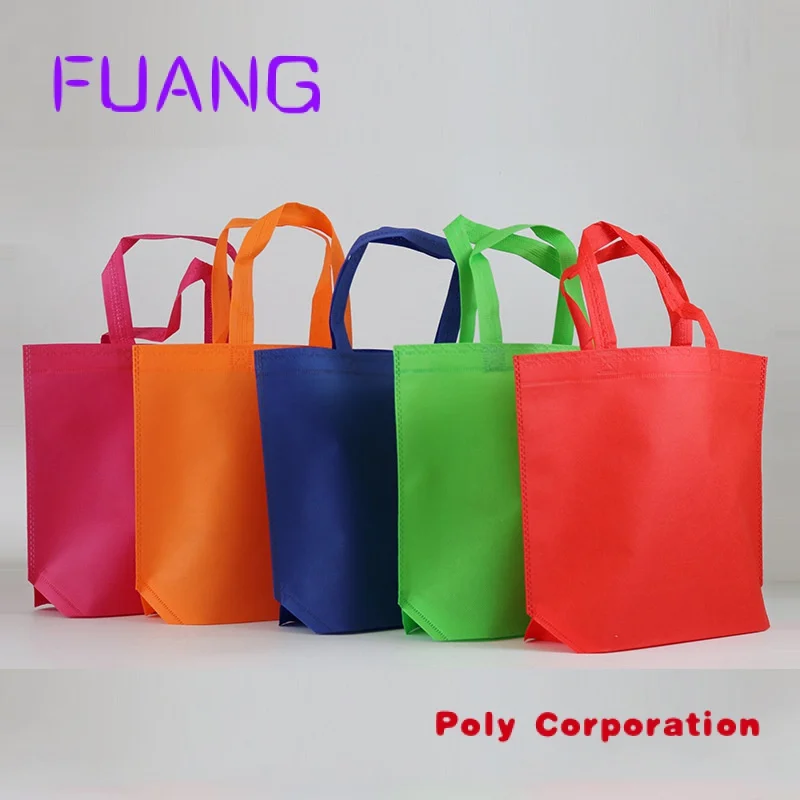 Custom  Wholesale Non Woven Grocery Shopping Tote Reusable Bag  ecological non-woven bag biodegradable recycle non woven bags