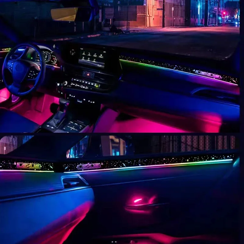 Upgrade symphony 64 colors Ambient light lamp For Lexus ES ES200 2018-2022 Atmosphere Advanced Light Decoration lamp