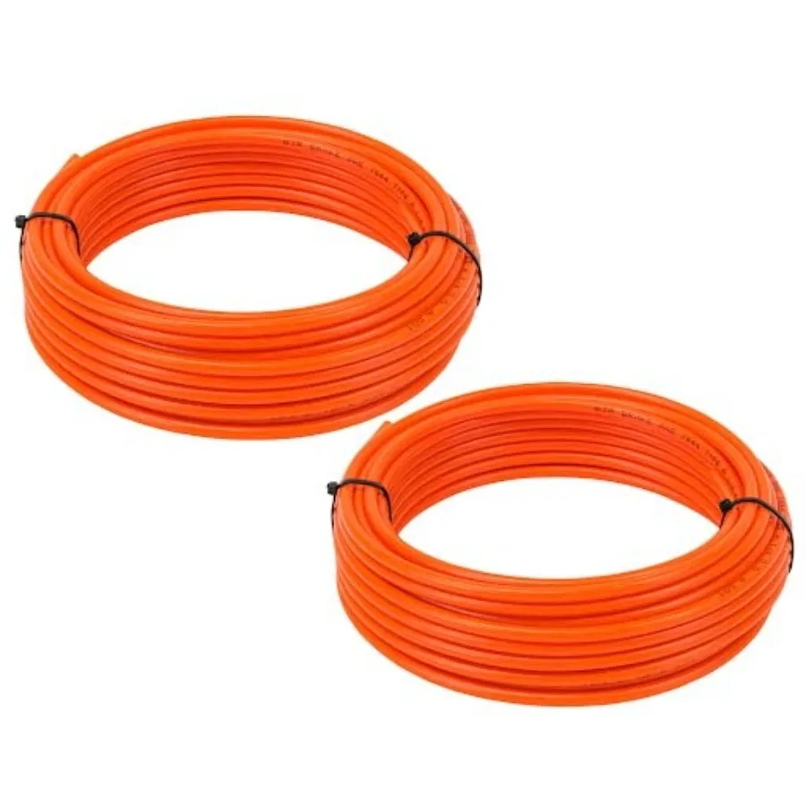 

1/2 OD x 100 футов оранжевого цвета SAE J844 Нейлоновая трубка воздушного тормоза, одобренная DOT для пневматической пневматической тормозной системы