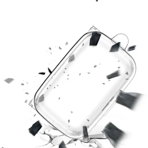 Transparent Hard Shell Case for Sennheiser Momentum True Wireless 4/3 PC Protective Cover with Hook