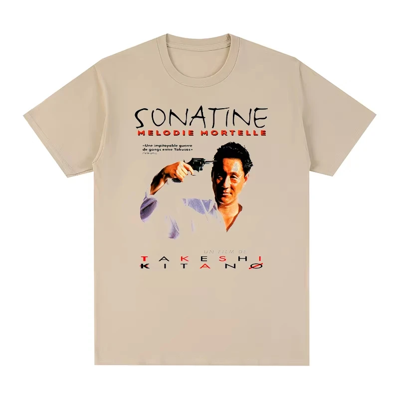2026 Kitano Takeshi Life Is Boring Vintage T-shirt Cotton Men T Shirt New TEE TSHIRT Womens Tops Unisex Fashion Streetwear Tops