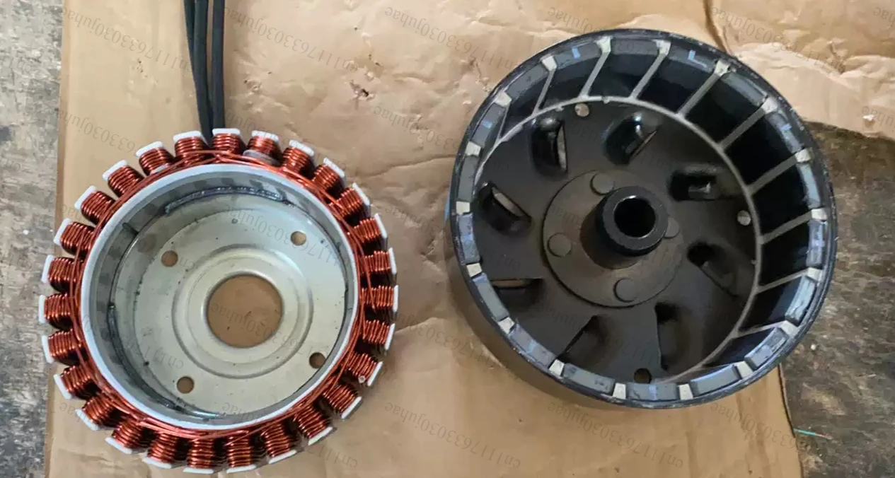 Generator Stator and Rotor Replacement Kit - for Engine Modified Power Generator, AC Alternator Parts
