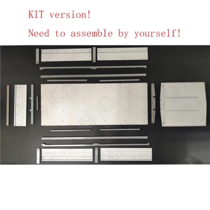 RC 1/14 Speelgoed Truck Stake Bed Aluminium Kit Versie Voor JXMODEL 1/14 RC Truck Trailer Kipper Voor MAN F2000 Onderdelen Meubi