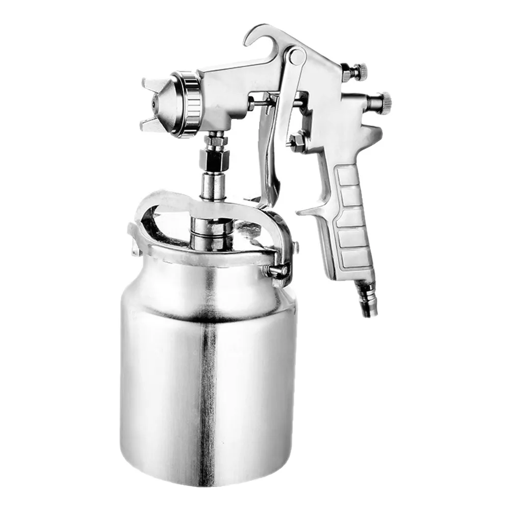 

Пневматический краскопульт (1 шт.) с регулируемым потоком для покраски автомобилей, мебели и оборудования, высокого давления, металлический