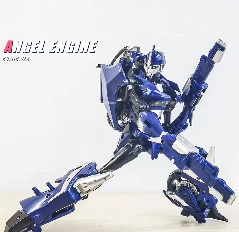 NUOVO APC Transformation APC-Toys Prima Edizione Femmina TFP Blu Comico Giapponese Ver Angel Engine Arcee Moto Action Figure