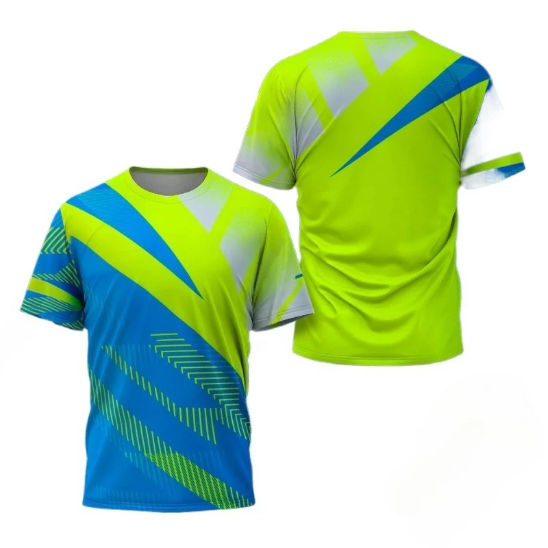 Men Fashion Sports T-shirt Jersey Gym Fitness High Quality Simple Stylish Sweat Absorbent Durable Casual Breathable Home Travel