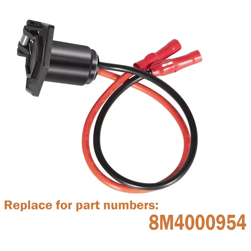 

8M 4000954 Мощность троллингового двигателя для вилки троллинга 50 А, 2 зубца для троллингового двигателя 12 В, 24 В или 36 В, для установки тетивой панели