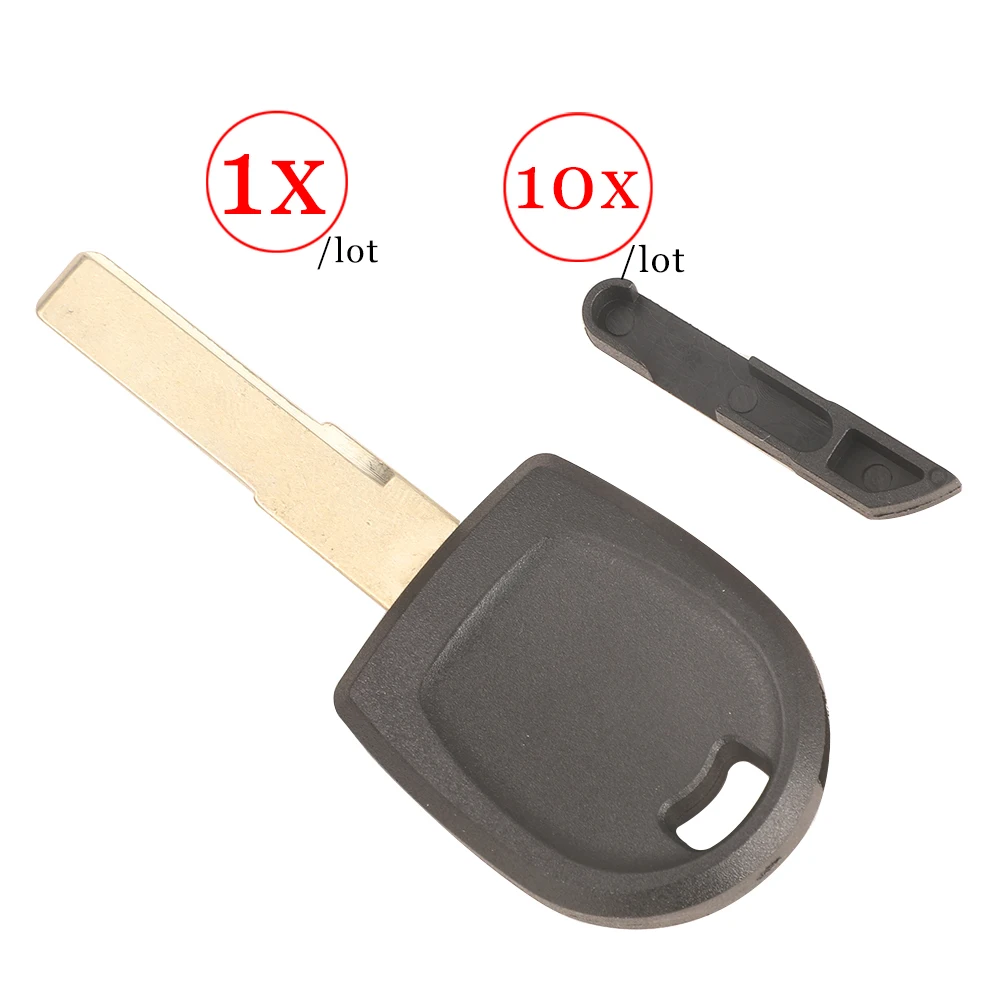 Jingyuqin 1/10pcs Transponder Key Shell Car Key Case For VW Passat Golf Phaeton Kaninchen Beetle Cabriolet Polo HU66 Blank Blade