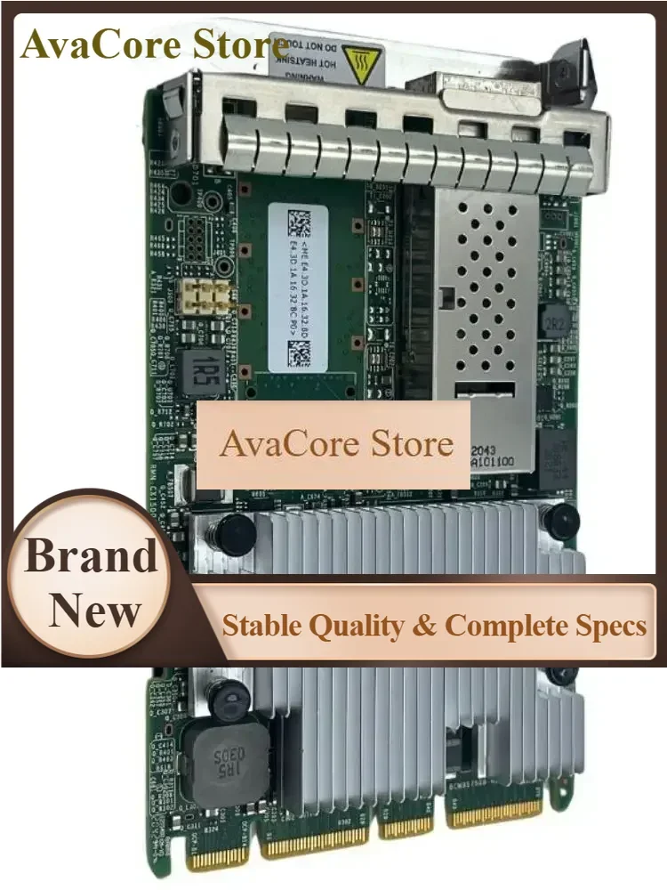 AvaCoreBCM957504-N1100G PCIe 4.0 X16 Single Port QSFP56 100 GbE Network Interface Adapter For Server Wired In Stock