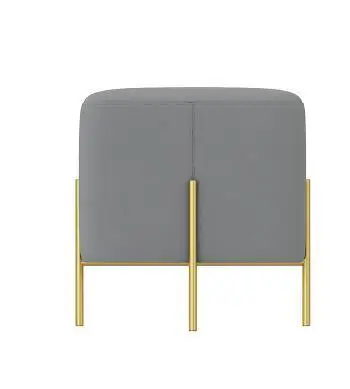 

43x43x42cm Nordic modern living room small sofa stool single stool mini pouf home doorway bedroom shoe stool