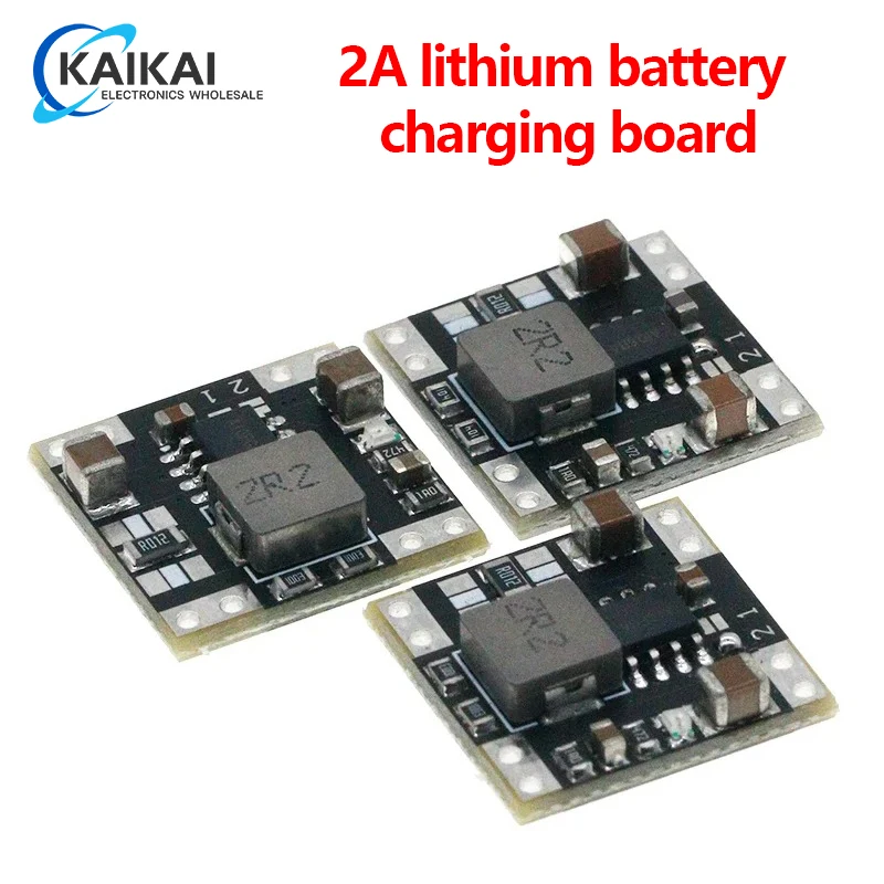 2A lithium battery charging board 4.2V8.4V12.6V synchronous rectification DC-DC voltage reduction module