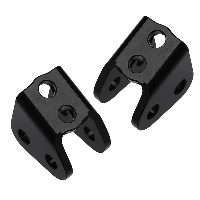 4PCS Axle Mount Set Suspension Links Stand For 1/10 RC Crawler Car Redcat Gen8 Metal Replacement Upgrade Parts ,Black