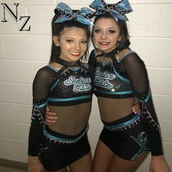 Professional Cheerleader Uniform Sport Outfit, Dance Costume, Custom Style, Free Logo