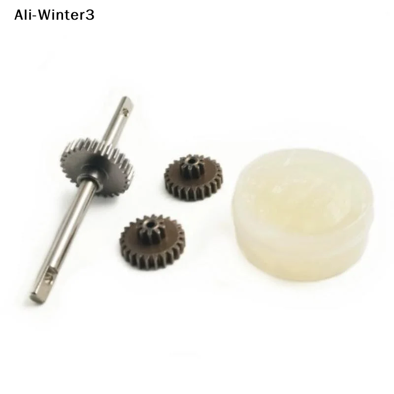 【A1】High Strength Metal RC Car Gear Set Wear Resistant With Lubricating Grease For RC Truck Buggy Upgrade Repair Replacement