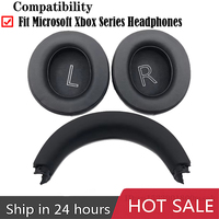 Gaming Headphone Earpads Memory Foam Ear Pads Headband for Microsoft Xbox Series Wireless Gaming Headsets Earmuffs Hood Beam Pad