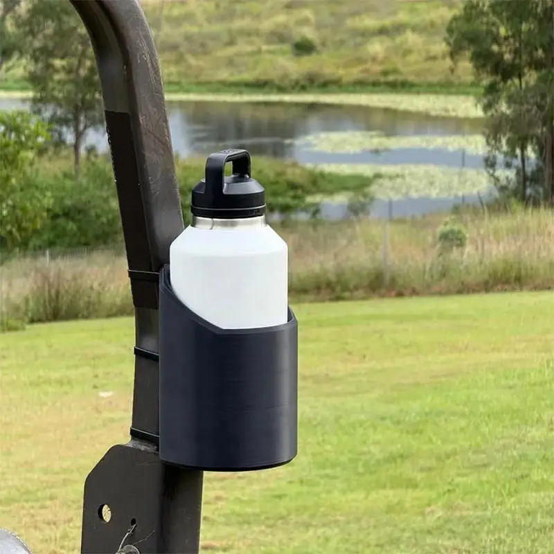 Magnetic Bottle Mount Forklift Cup Holder Fit 50oz Drinking Organizer For Refrigerator Fridge Car Truck Boat Golf Carts Stroller