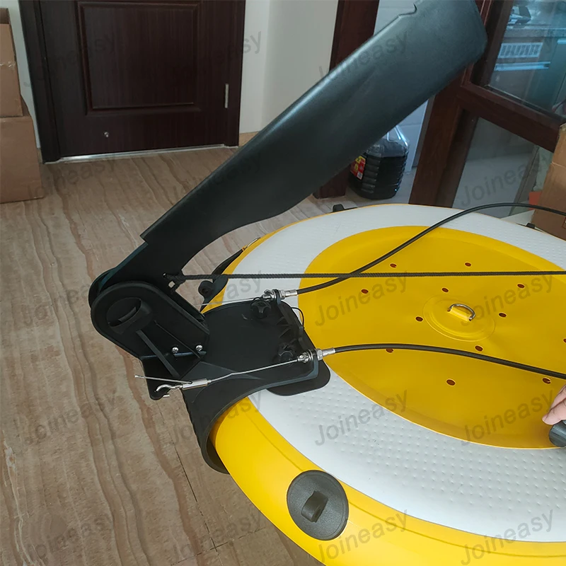 STLF SUP Board Steering System High Quality Portable, lightweight, SUP Steering Rudder Black for Kayak