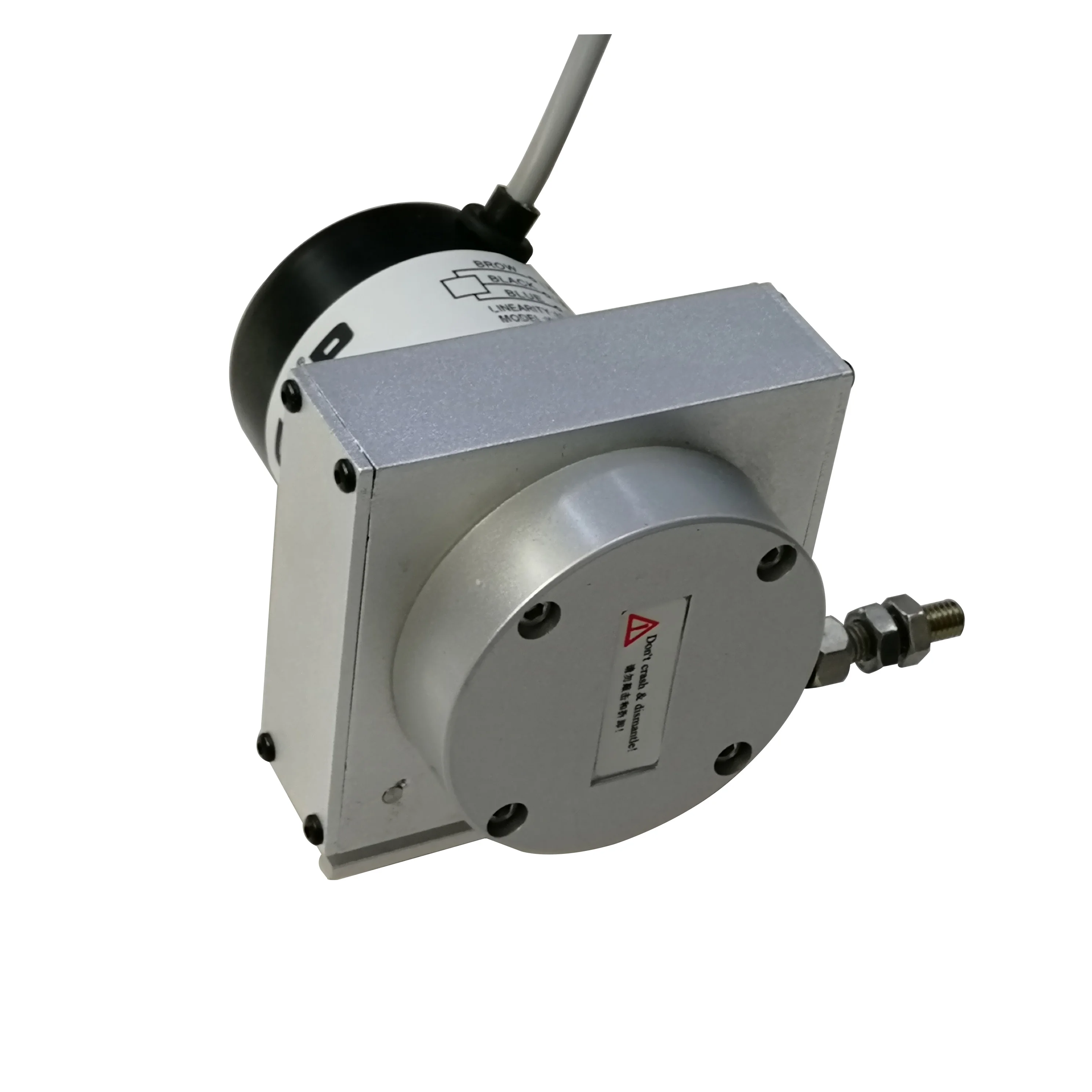 Analog 4 20mA Output 600mm Range Wire Cable Drawing String Potentiometer Linear Position Sensor