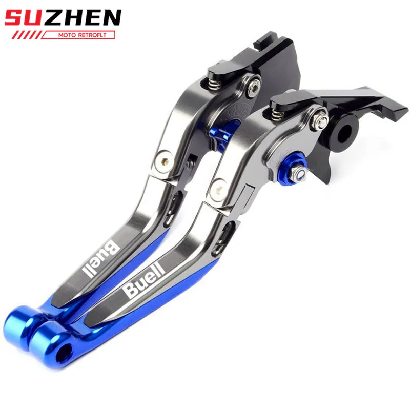 Motorcycle Folding Extendable CNC Moto Adjustable Clutch Brake Levers For BUELL X1 S1 LIGHTNING M2 CYCLONE Motorcycle