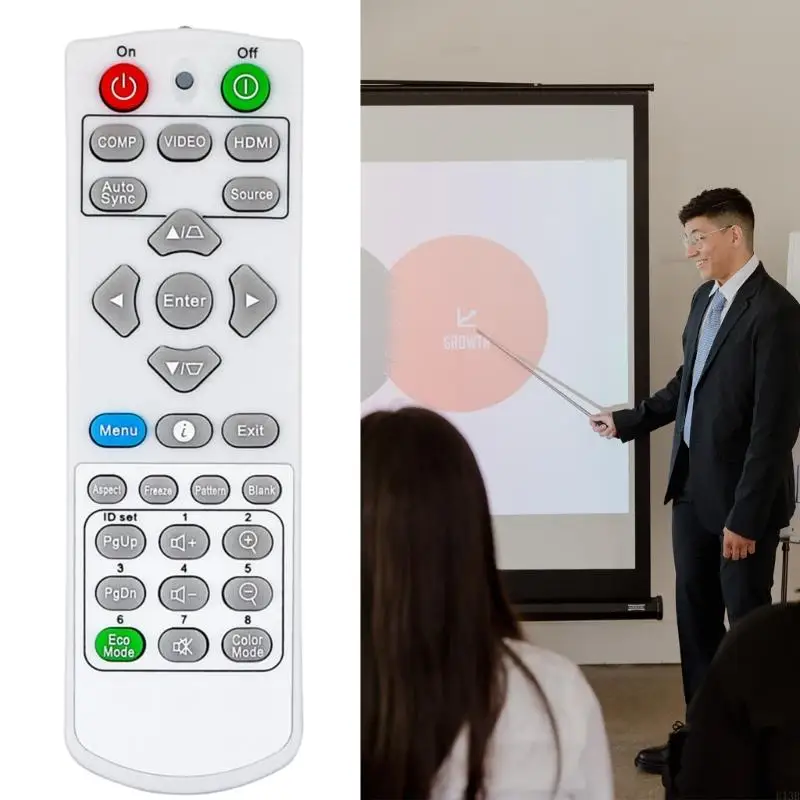 U13B Q-3101 Пульт дистанционного управления для PA503X Q-3101 PA502S PJD51 Проектор Дистанционные контроллеры