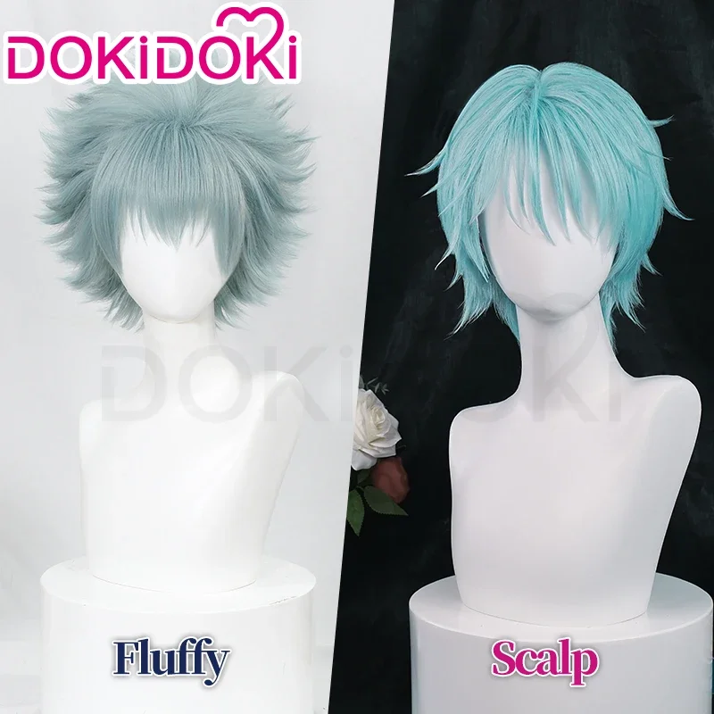 IN STOCK Okazaki Shinichi Wig Cosplay Anime NANA Cosplay Doki Men Short Blue 30cm Wig Okazaki Shinichi Fluffy Wig Free Cap