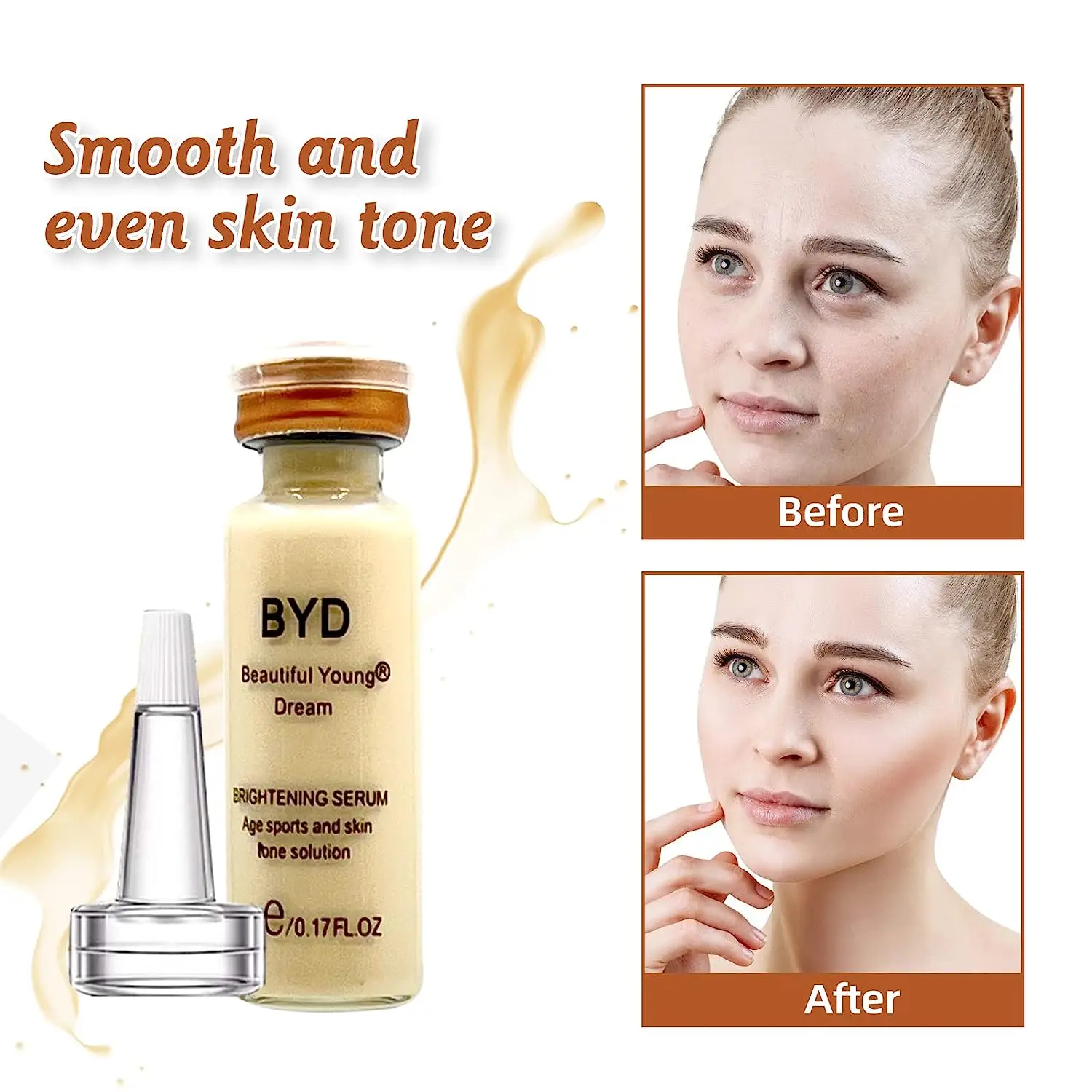 Byd Whitening Hydraterende Basis Waterdichte Bb Cream Concealer Fleuren Gezicht Schoonheid Huidverzorging Foundation Make-Up Koreaanse Cosmetische