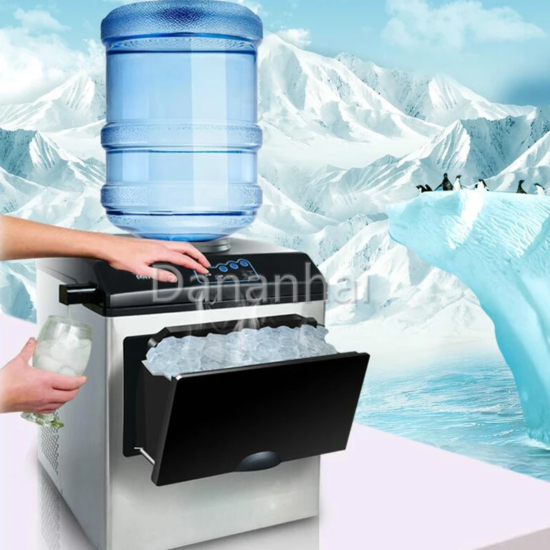 Commercial Cube Ice Maker Portable Multifunctional Small Ice Maker