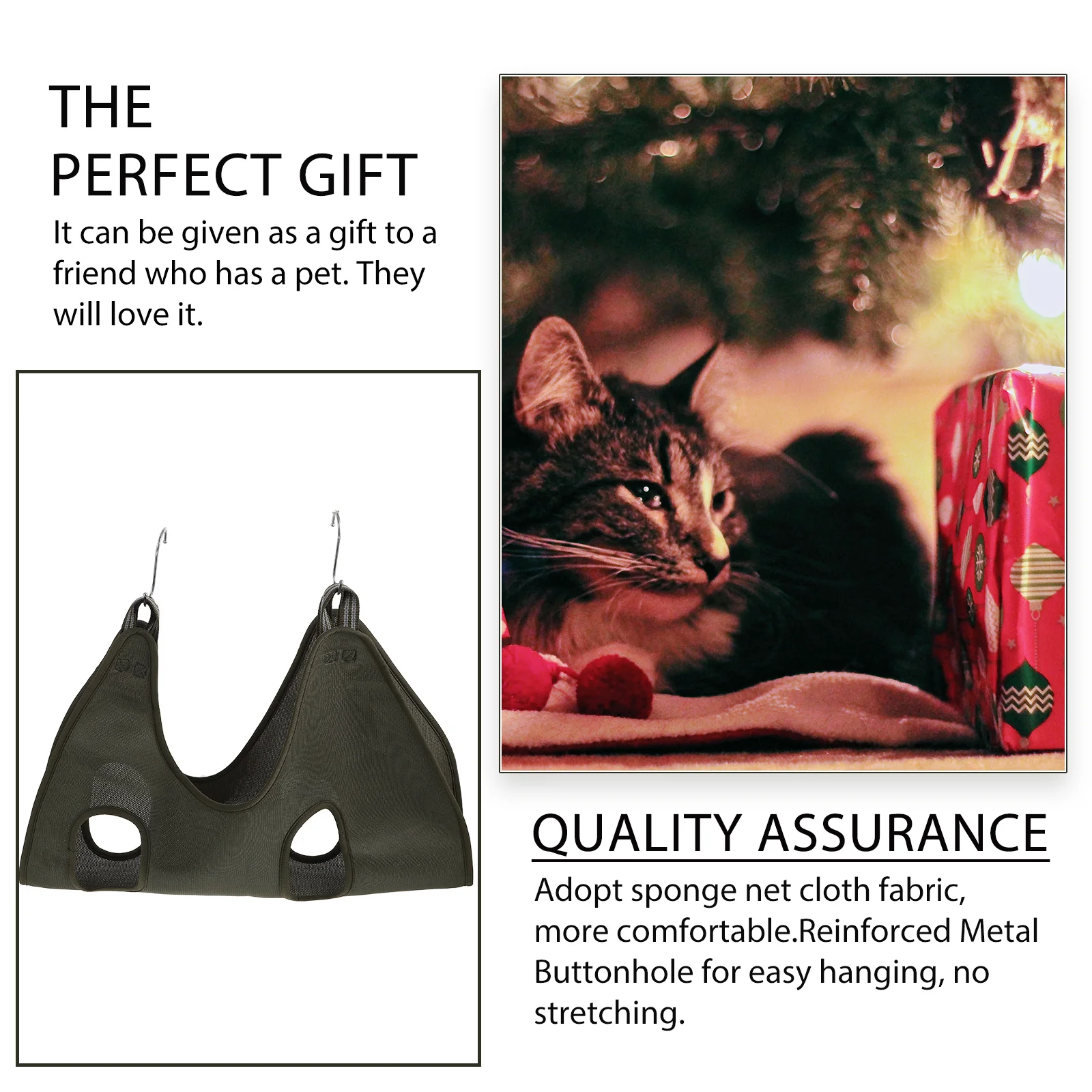 

Pet Nail Trim Hammock Small Dog Cat Beauty Grooming Sling Helper General Purpose Green Strap Pet Shop Home High Quality Durable