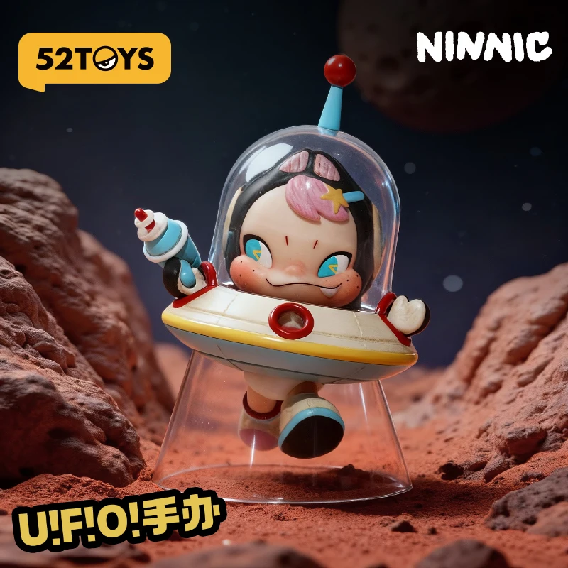 

52TOYS Original NINNIC UFO Series Model Toy Collectible Gift Cute Doll Toy Ornament Birthday Gift