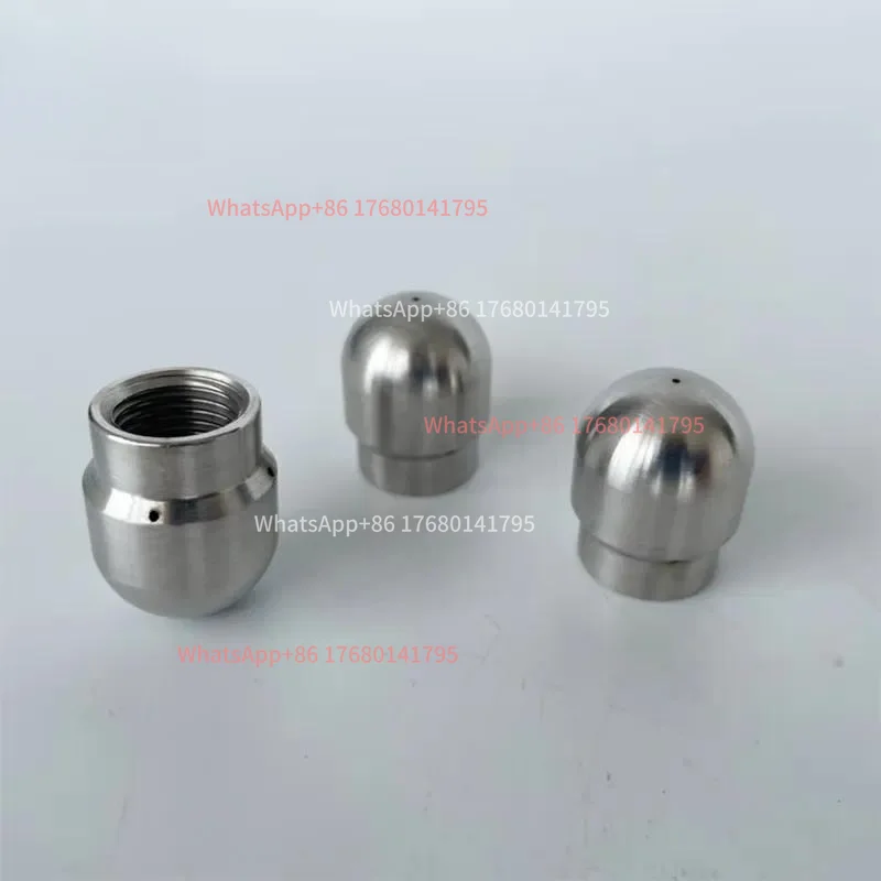 1/4‑Inch Female Thread Stainless Steel High Pressure Sewer Flushing Nozzle
