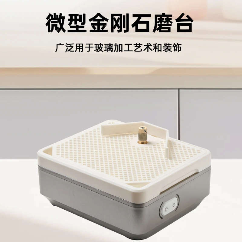 Utility Single-layer Miniature Diamond Water Grinding Table Grinding Glass Ceramic Jade Electric Edging Polishing Machine
