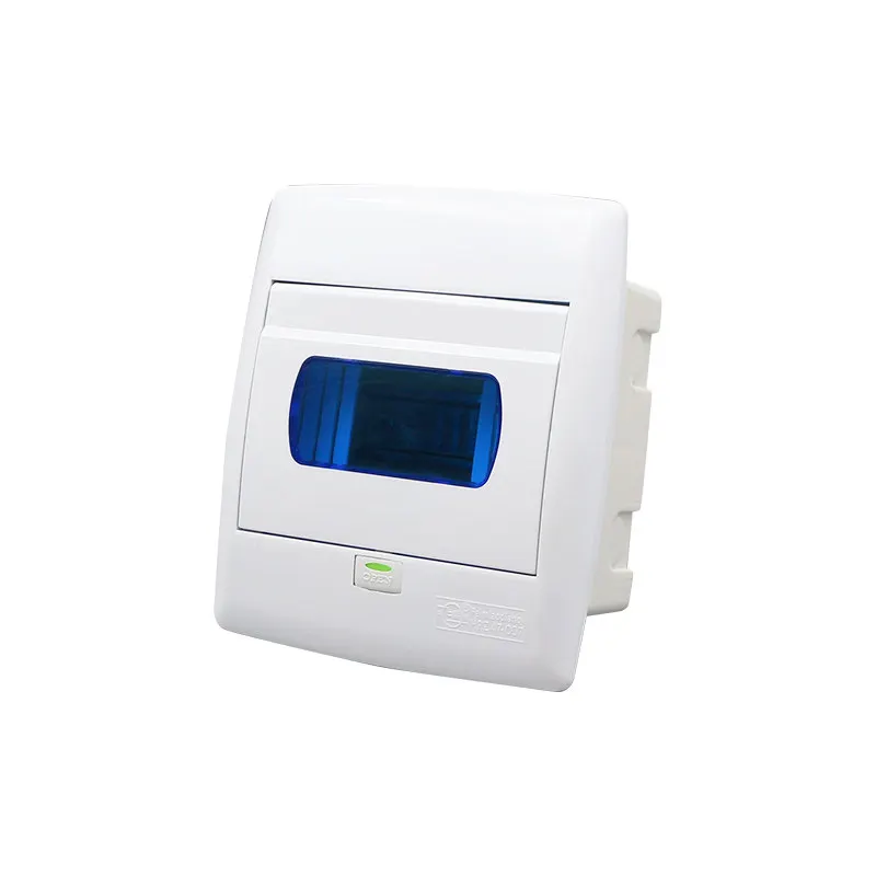 

HPZ Plastic Insulated MCB Distribution Box Household Lighting Circuit Wiring Electric Box Construction Site Temporary Enclosure