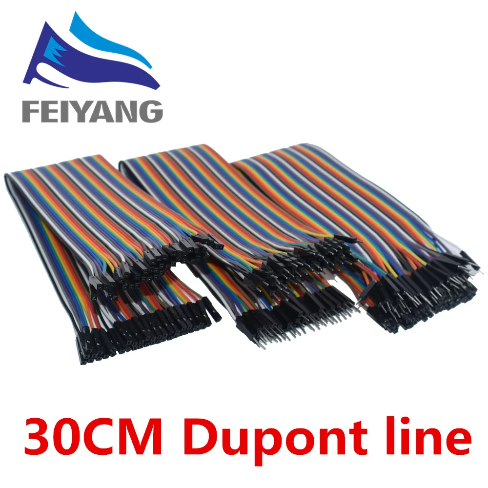 Dupont Line 30CM Male to Male+Female to Male + Female to Female Jumper Wire Dupont Cable for Arduino DIY KIT