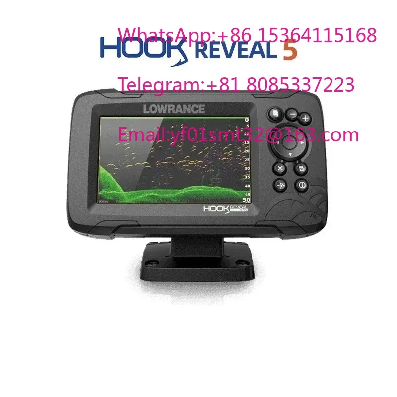 7X HD Marine Sonar Depth Detector With Route Navigation Function For Boat Raft Sea Shore Fishing Equipment