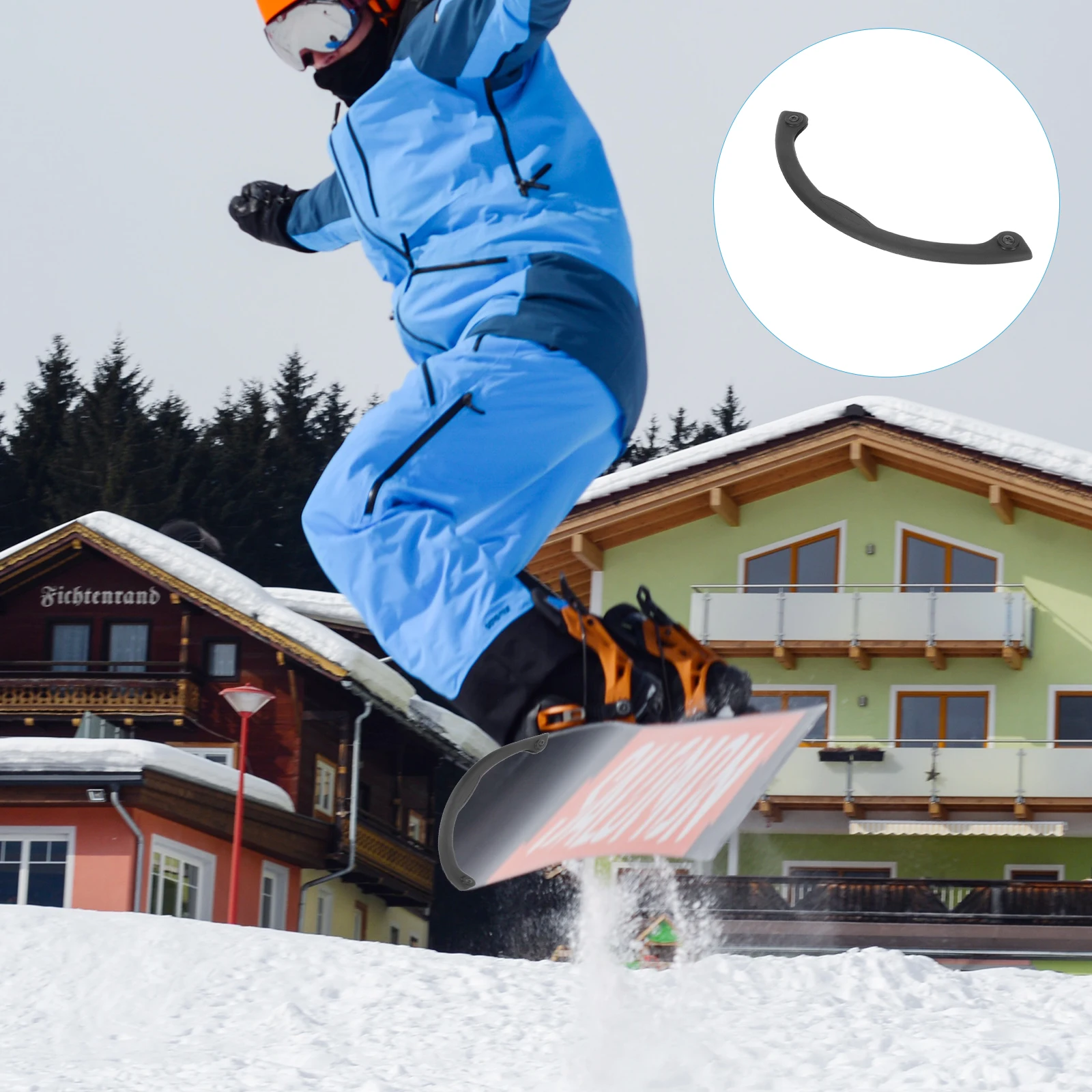 

Snowboard Protective Edge Protectors Skateboard Accessories Deck Protector Skateboard Guard Premium Rubber