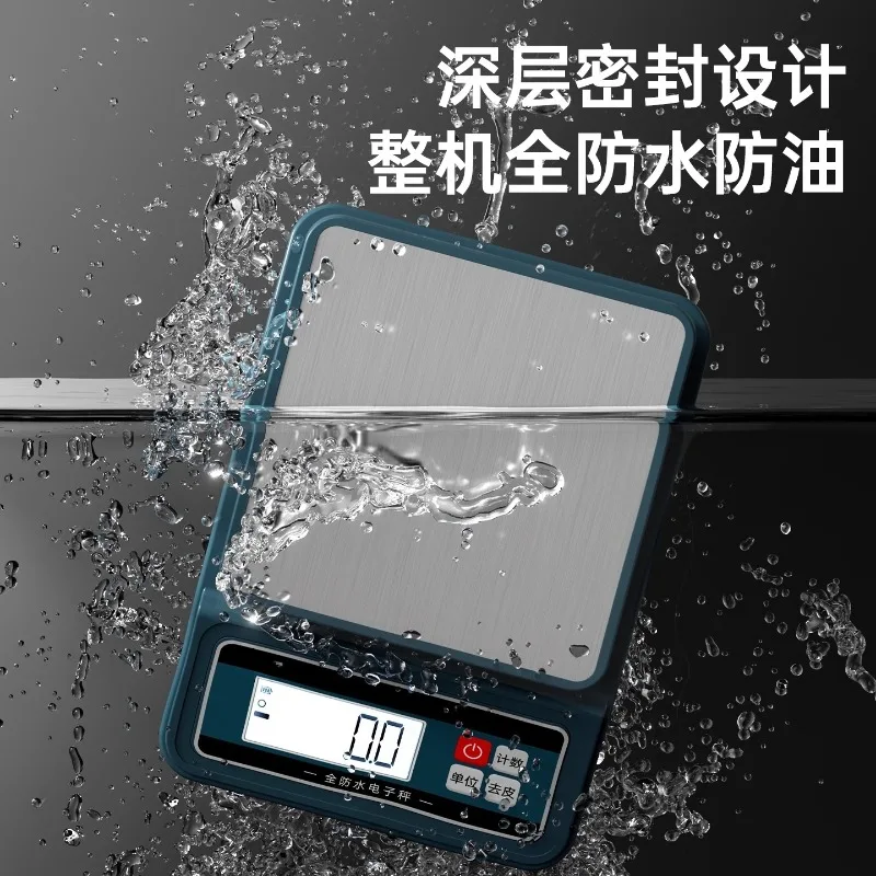 Digital Kitchen Scale High Precision 0.1g, Accurate Food Scale for Baking Cooking