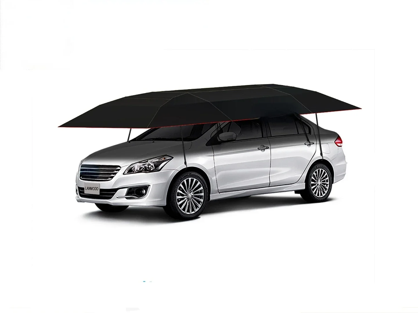 exterior car cover  automatic car umbrella sunlight reflected opaque car canopy