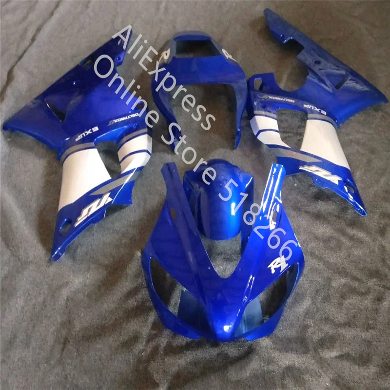 New Fairings For  YAMAHA YZF R1 98 -99  Fairings   YZF1000 R1  YZFR1 1998 - 1999  blue black  Bodywork Fairing kit