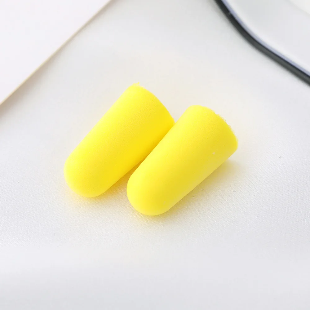 10 pairs of earplugs noise reduction sleep foam plugs Reuse snoring earplugs sound insulation sleep earplugs