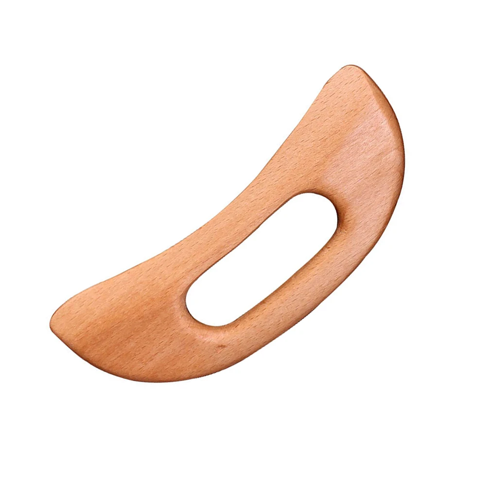 

Wooden Body Fascia Knife Scrapping Massager Stick Roller Scrapping Beech Back Head Face Hand Muscle Relaxation Tools