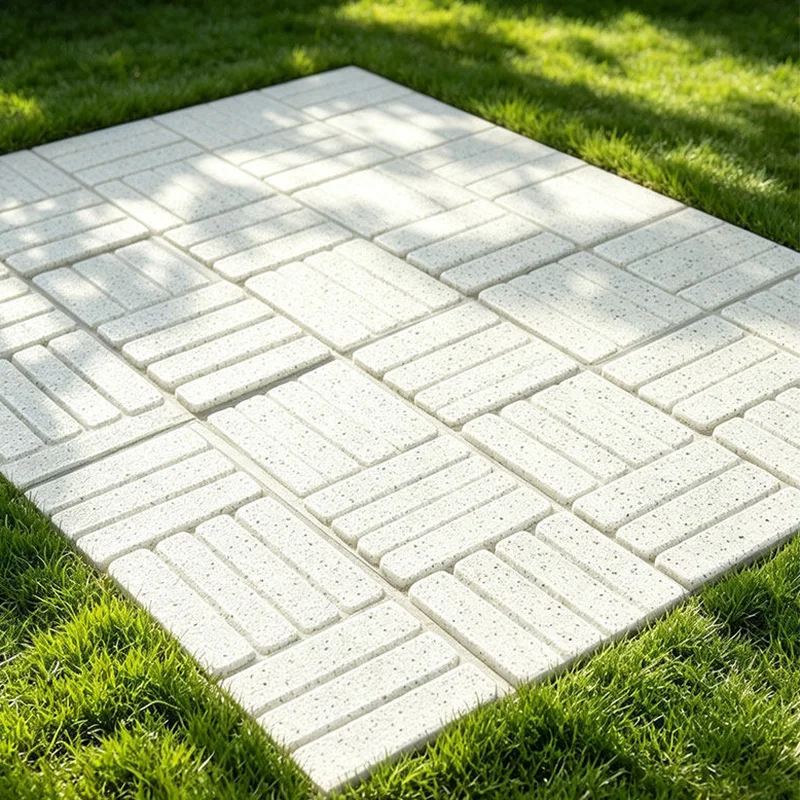10Pcs Miniature Simulation Floor Tile Diorama Pavement Tiles Model Building Sand Table Scene DIY Landscape Accessories