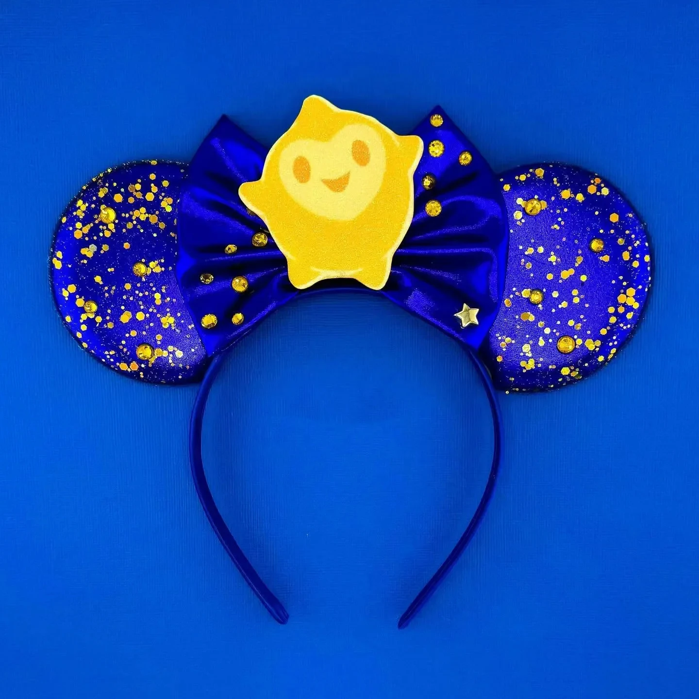 Disney Wish Sequined Ear Headband for Adults Mickey Mouse Hairbands Women Bows Hair Accessories Girls Kids Festival Party Gifts